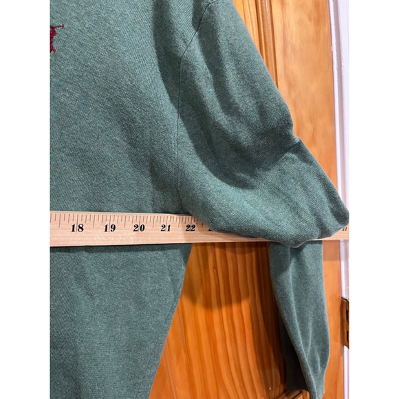 Men's POLO Ralph Lauren Pima Cotton V-Neck Knit Sweater Pony Golf Preppy - Picture 8 of 8